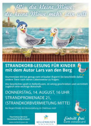 Ankndigungsplakat fr die Lesung